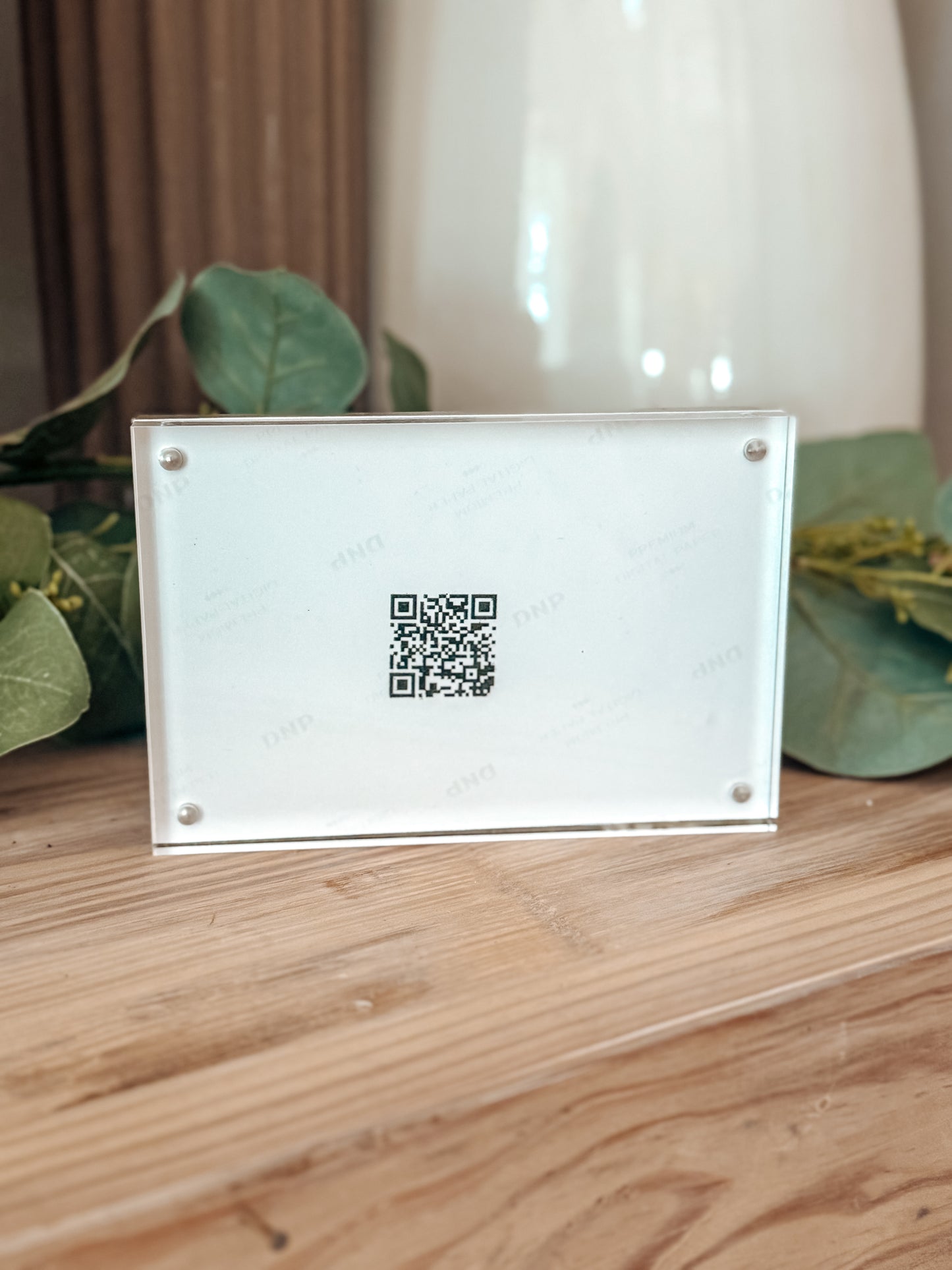 Interactive Acrylic Photo Frame