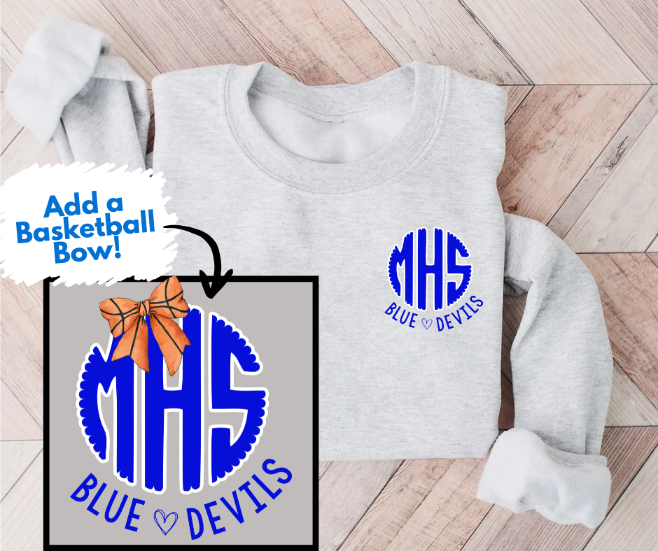 Oversized MHS Monogram