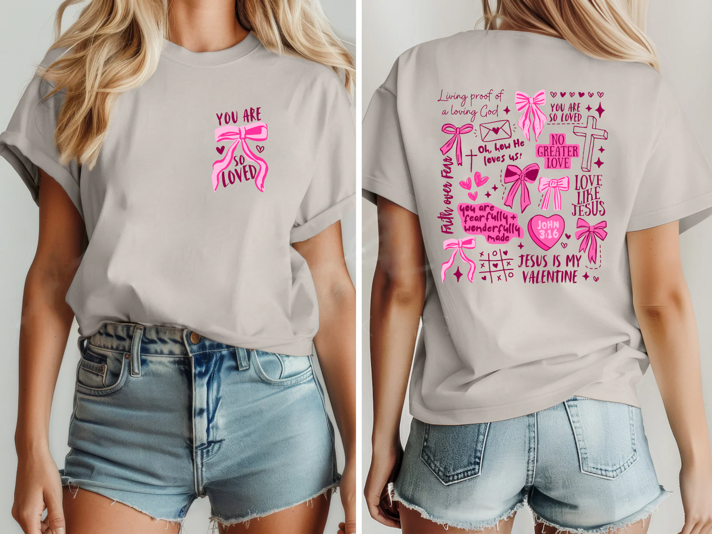 Valentine's Day Collage of God's Love