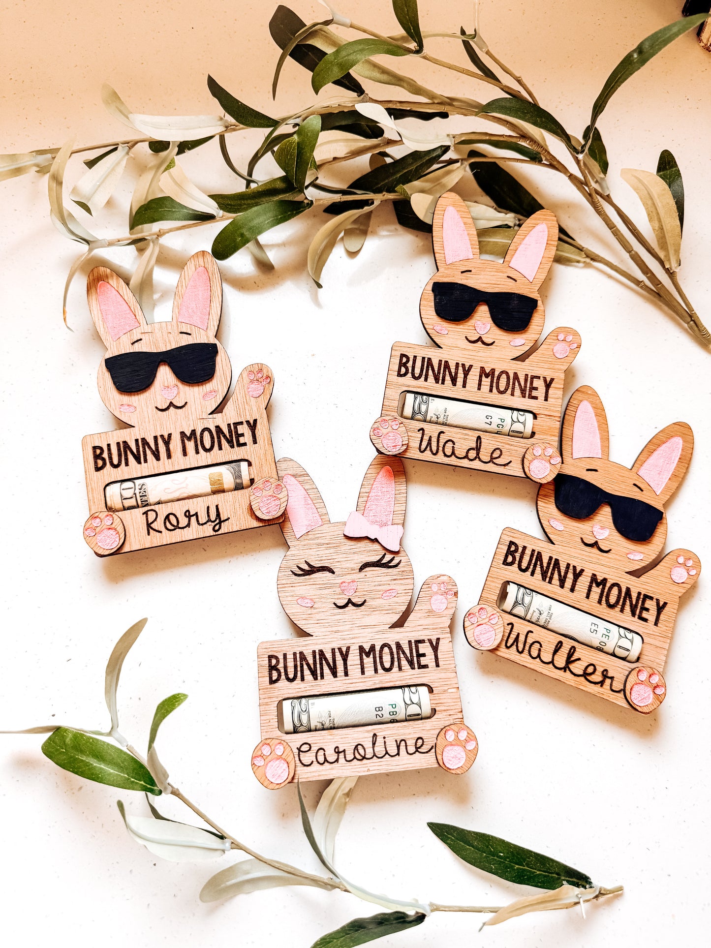 Easter Bunny Money Holders