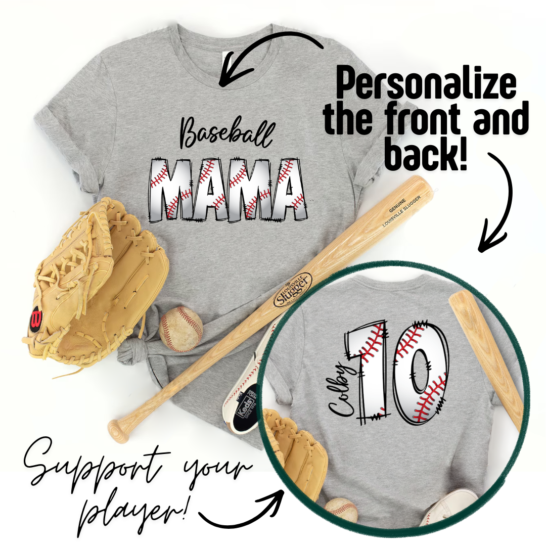 Personalized Baseball/Softball Letters