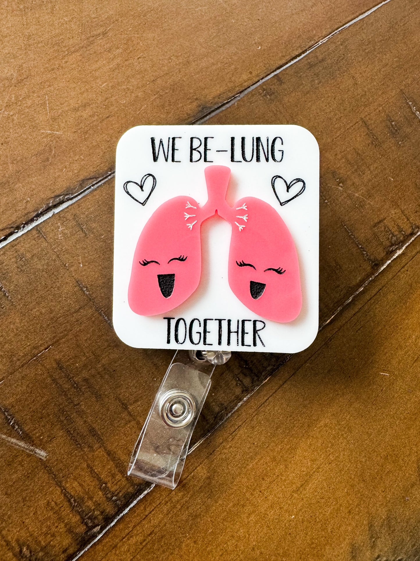We be-Lung Together Valentine's Badge Reel