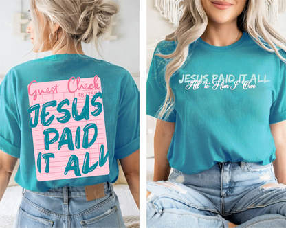 Jesus Paid It All