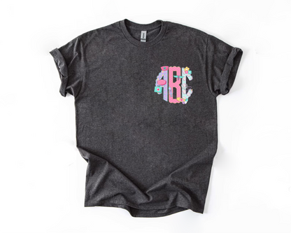 Preppy Healthcare Monogram