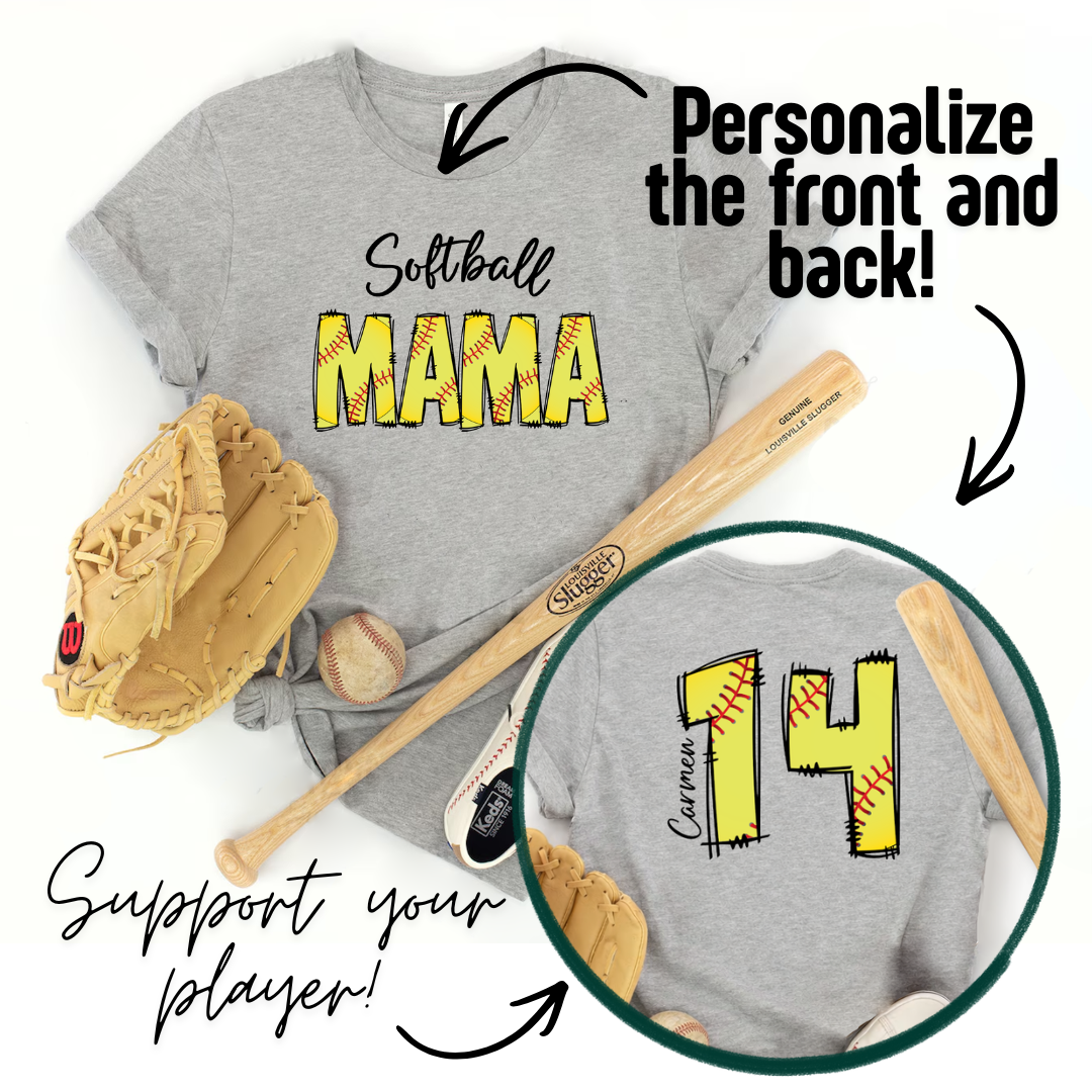 Personalized Baseball/Softball Letters