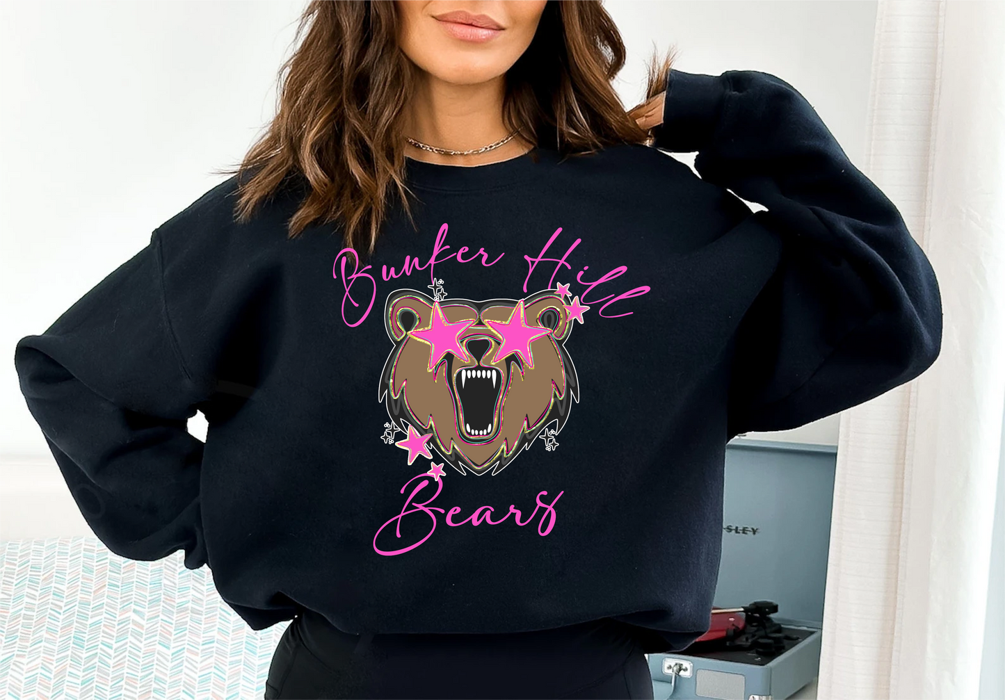 Pink Bunker Hill Bear