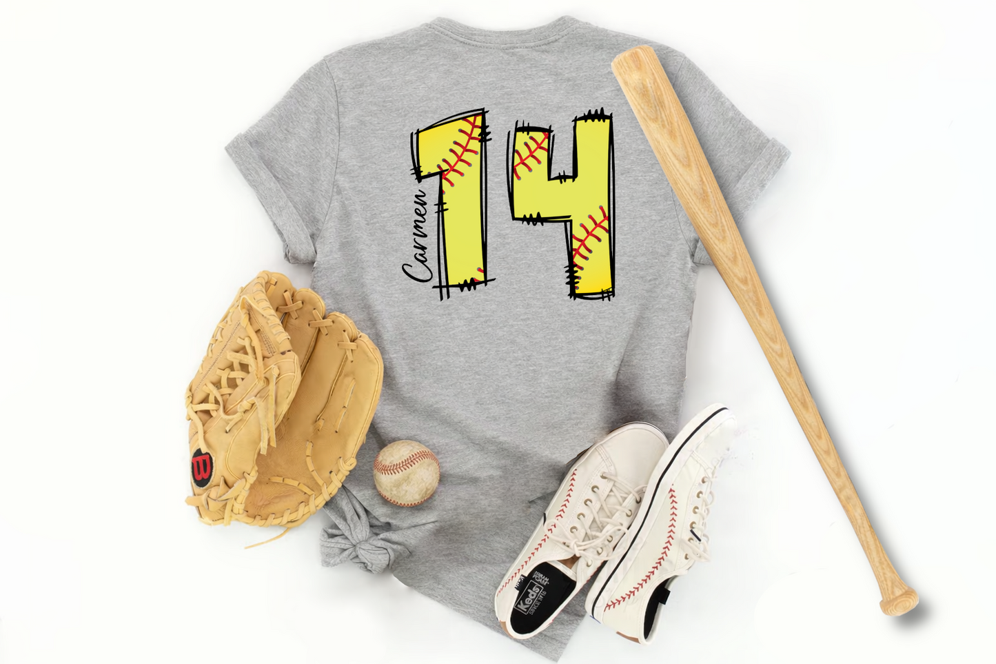 Personalized Baseball/Softball Letters